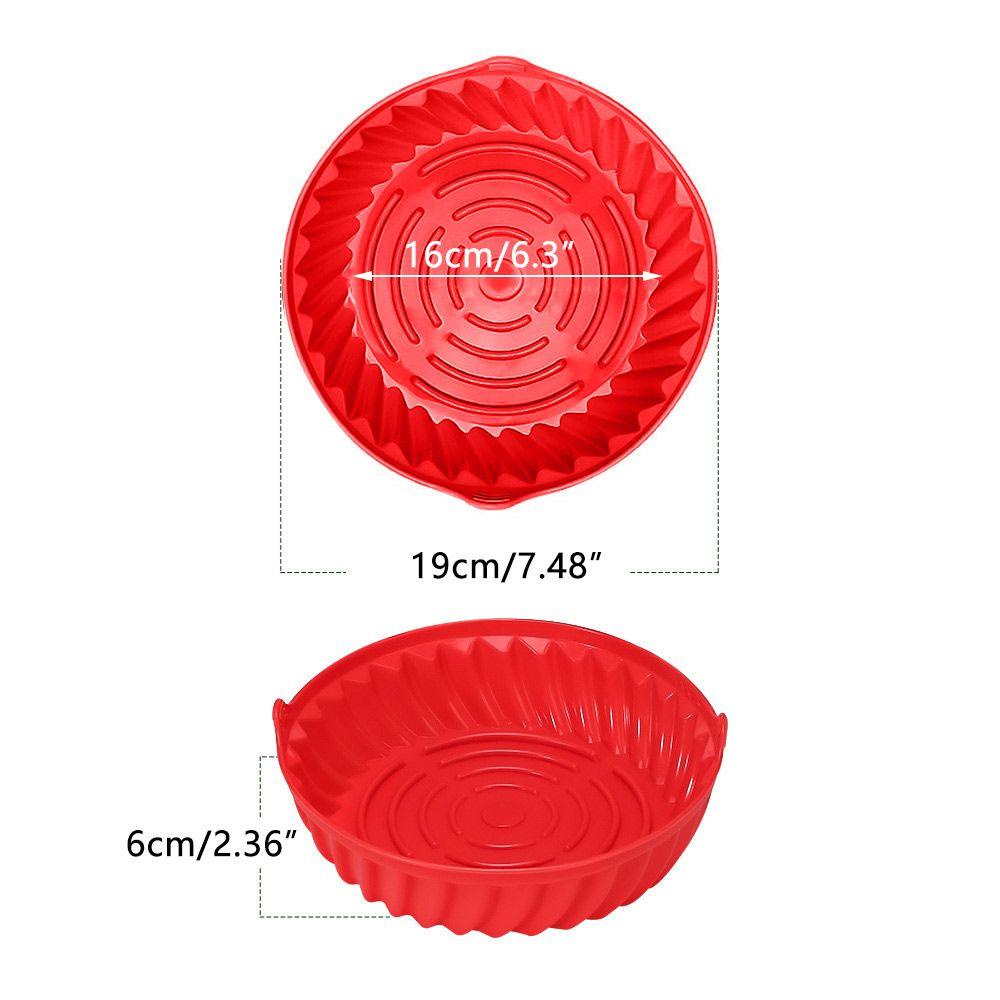 Top Foldable Silicone Pot Lembut Reusable Pizza Plate Baking Basket