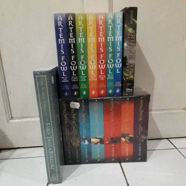 Boxset Harry Potter, Boxset Artemis Fowl, dan Fairytales - Pesanan Kak Marlina