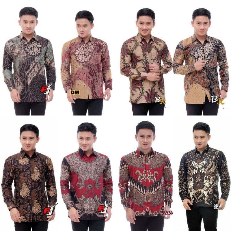 KEMEJA BATIK ANEKA NEW MOTIF D1D8