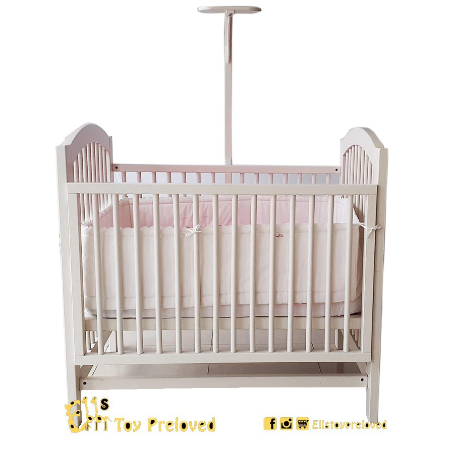 Ranjang Bayi Kayu Type Classic Standart Baby Box tempat tidur anak preloved