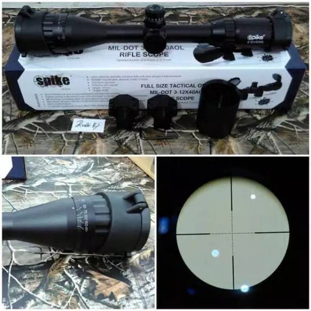 teleskop Spike 3-12x40AOL