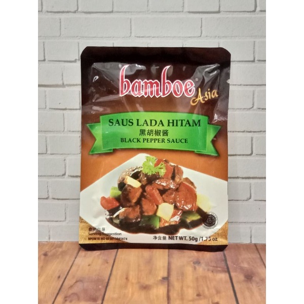 

Bamboe Bumbu Saus Lada Hitam 50gr