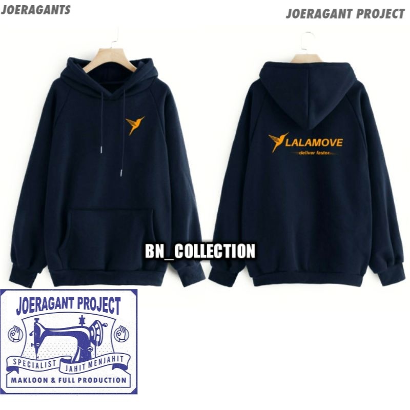 JAKET SWEATER HOODIE LALAMOVE PRIA DAN WANITA JP -joeragants