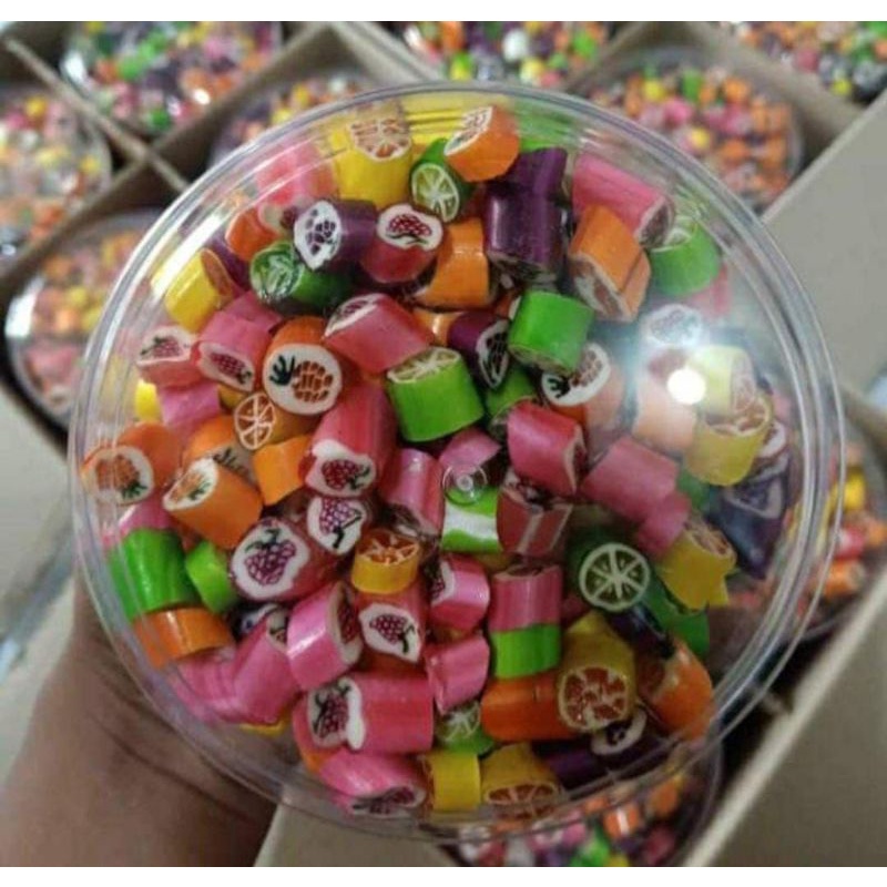 STICKY CANDI KEMASAN TOPLES 250 GRAM - PERMEN VIRAL