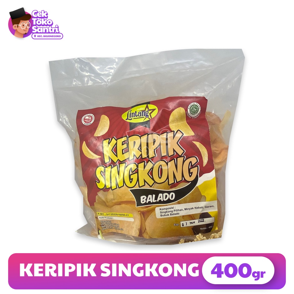 

Keripik Singkong Rasa Balado