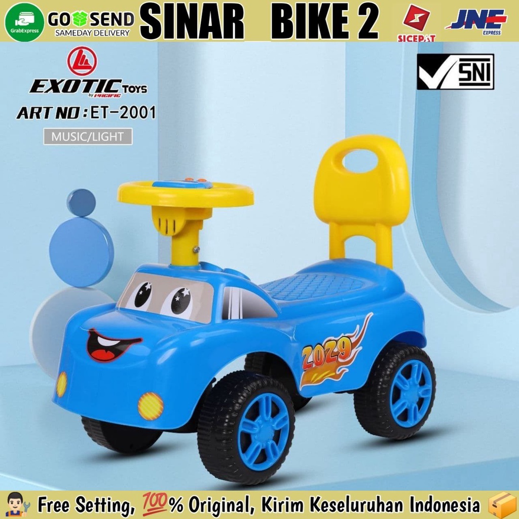 Mobil Mobilan Dorong EXOTIC ET 2001 Ride On Toys Car Mainan Anak