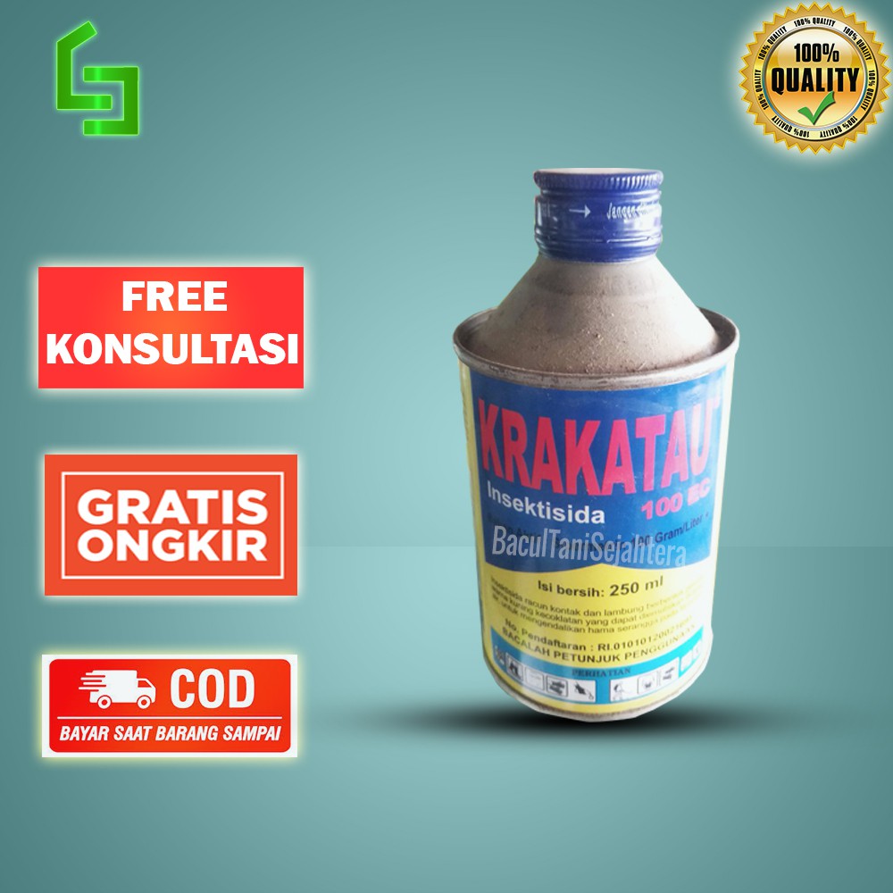 KRAKATAU 100 EC 100 ML INSEKTISIDA PEMBASMI HAMA AMPUH
