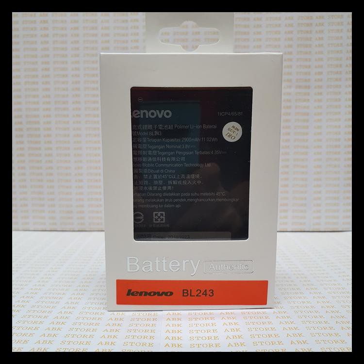 Batre Baterai Battery Lenovo A7000 A7700 A7700+ Plus Bl243 Ori 100% Kode 39