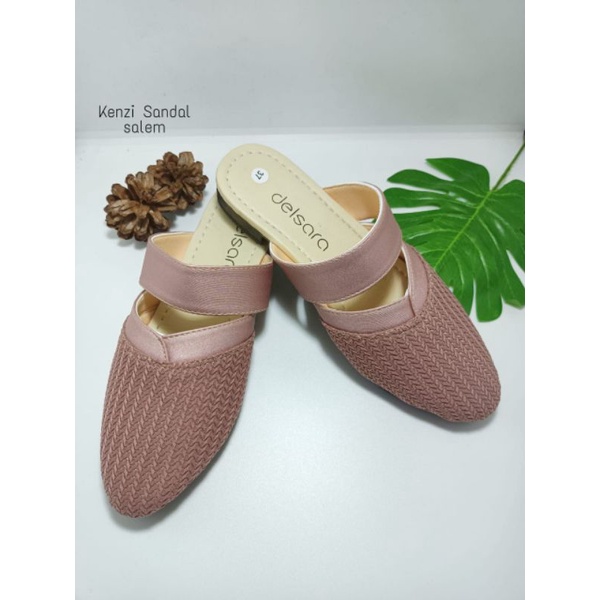 SEPATU WANITA FLATSHOES Sandal Kenzi by Delsara TERBARU KEKINIAN FLAT SHOES PEREMPUAN SPATU CEWEK SL