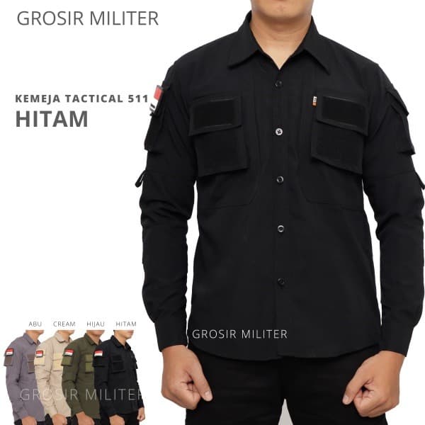 Kemeja Tactical PDL Premium Best Seller