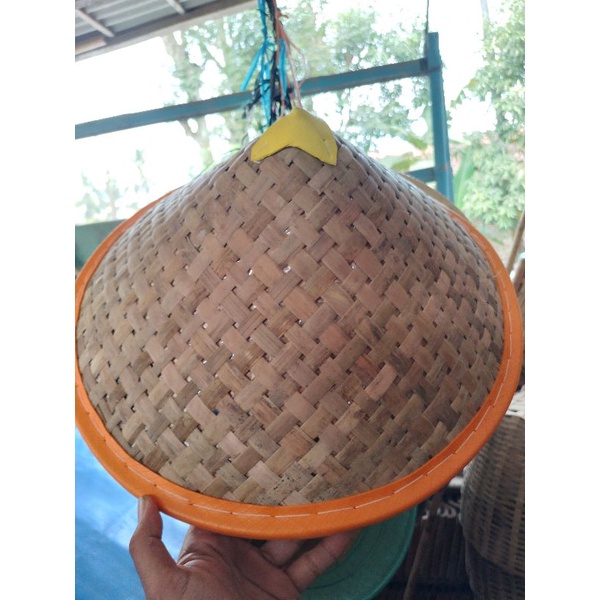 Caping Bambu tudung pak tani Topi pak Tani
