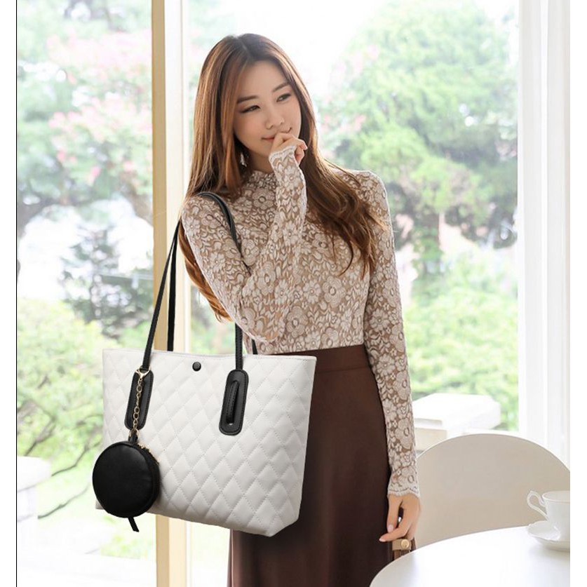 BQ 2934 GT 1738 LT 1310 RISCE TAS TOTE 2IN1 IMPORT WANITA CEWEK PEREMPUAN JAKARTA BATAM CR 7458