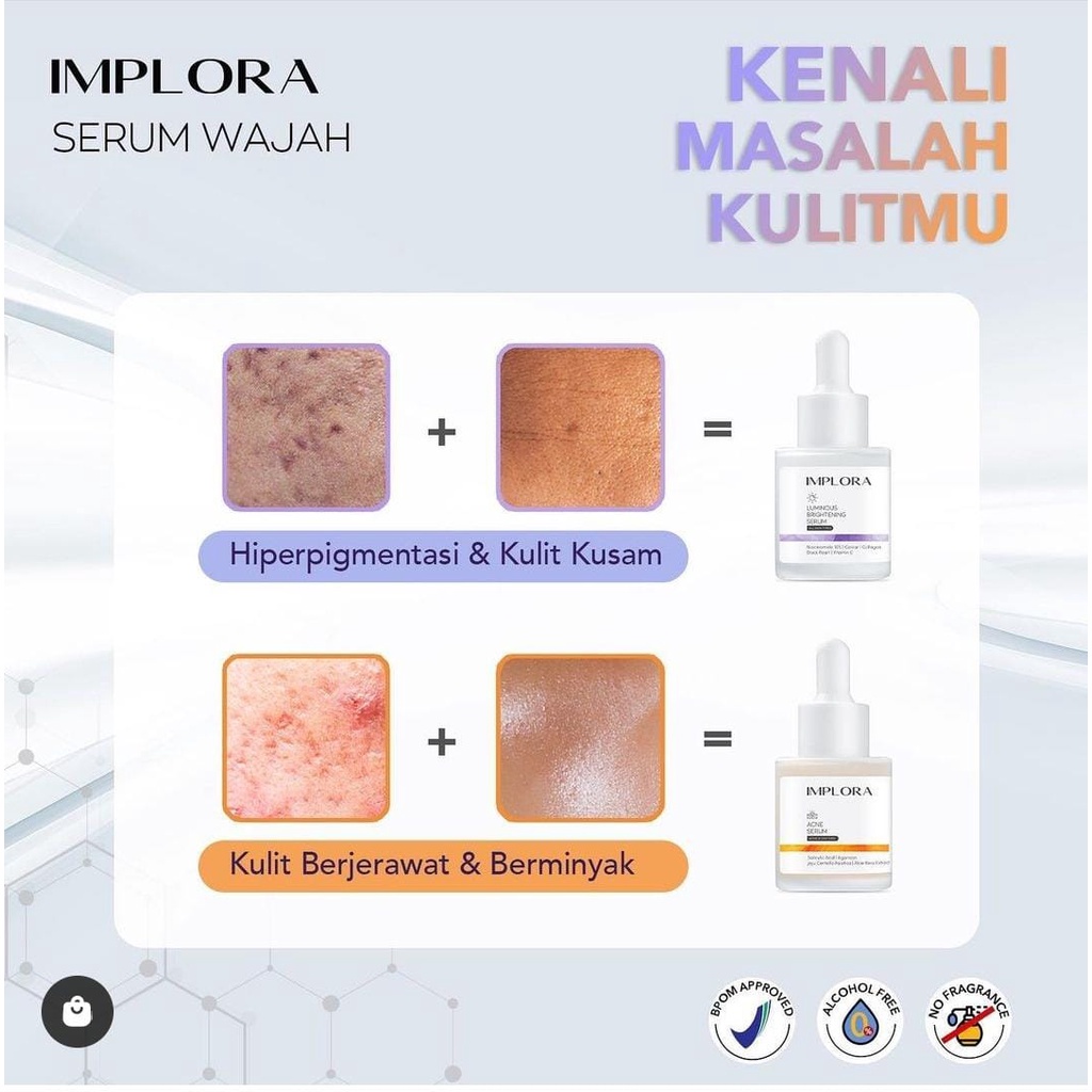 BARU! Serum Wajah IMPLORA