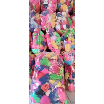 boneka isian mesin capit 1ball (isi 100pcs) || boneka lucu boneka murah 