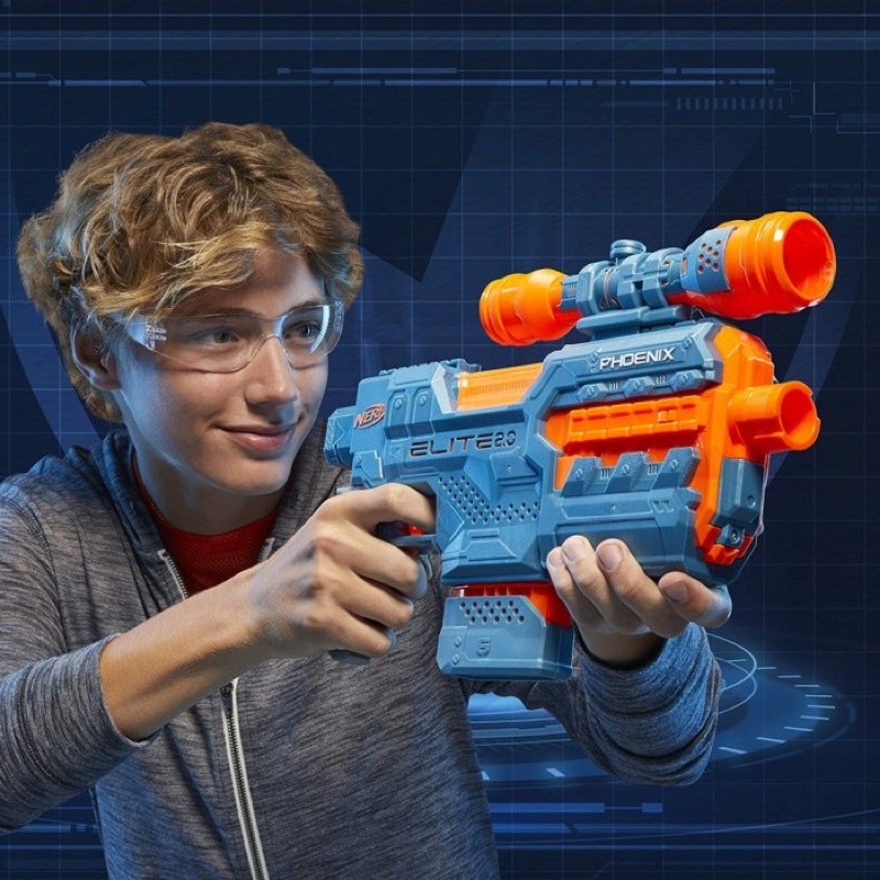 NERF Elite 2.0 Phoenix CS 6 Motorized Blaster Darts Gun