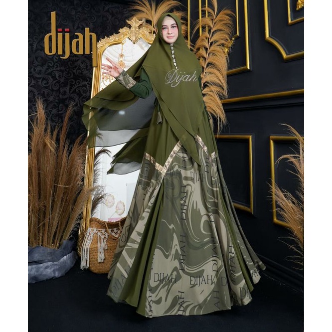 GAMIS SYARI DIJAH BY DIJAH GAMIS SYARI ORIGINAL GAMIS SYARI TERBARU SET SYARI BAJU GAMIS BAJU SYARI