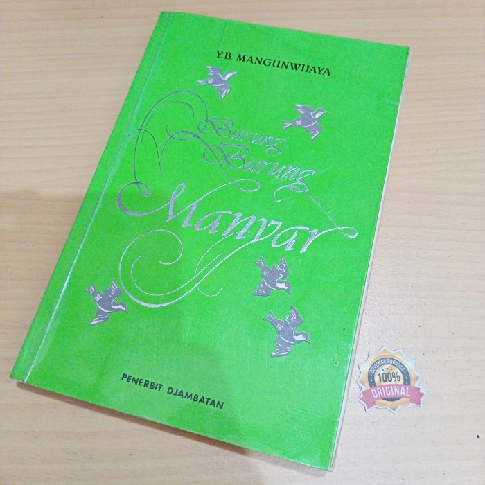 original, novel Burung-burung Manyar, YB Manungwijaya