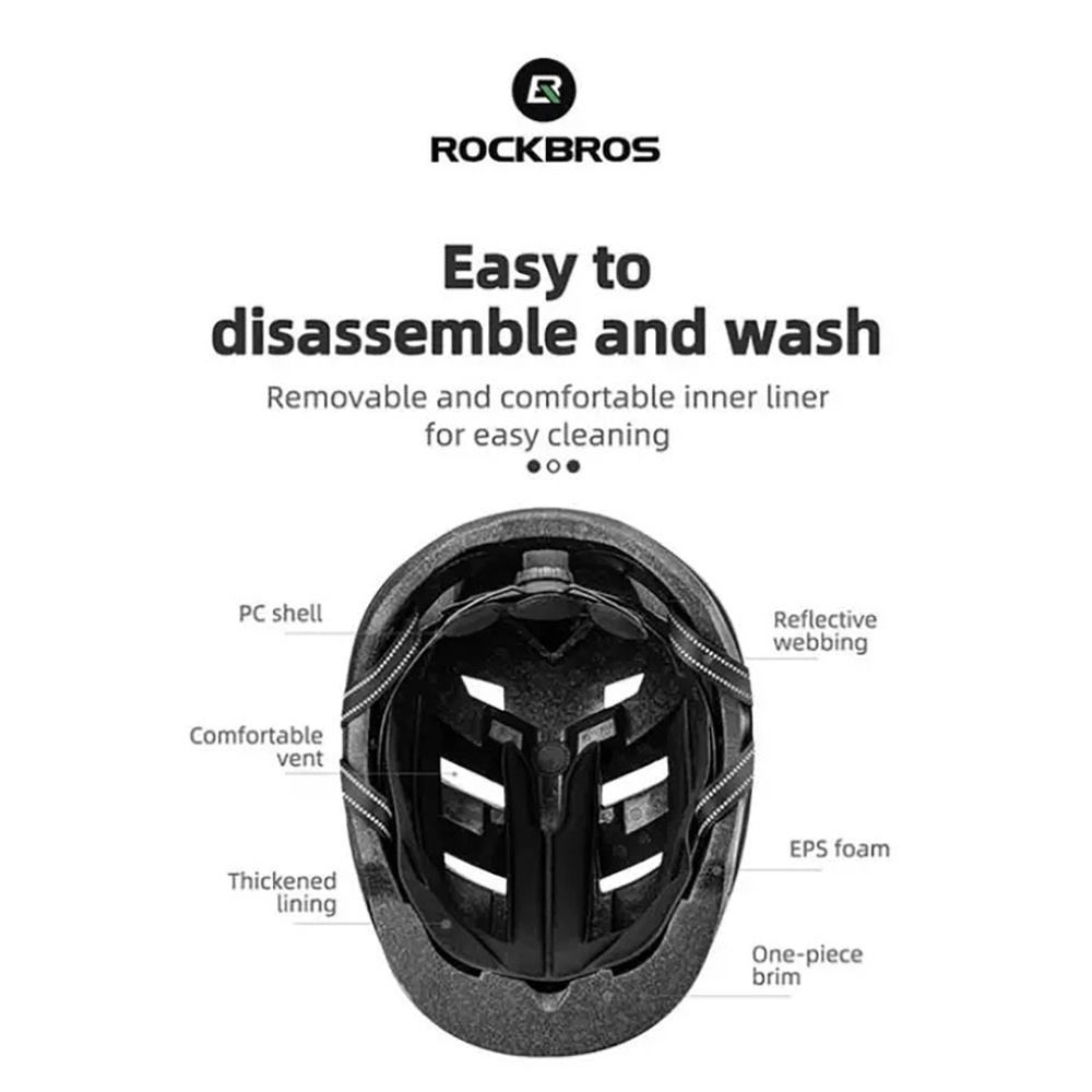 Rockbros TS-56 Helm Sepeda Ultralight Cycling Helmet