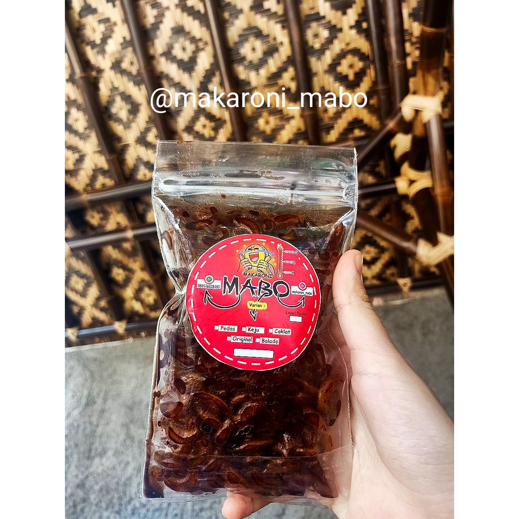 

Makaroni Mabo Rasa Coklat