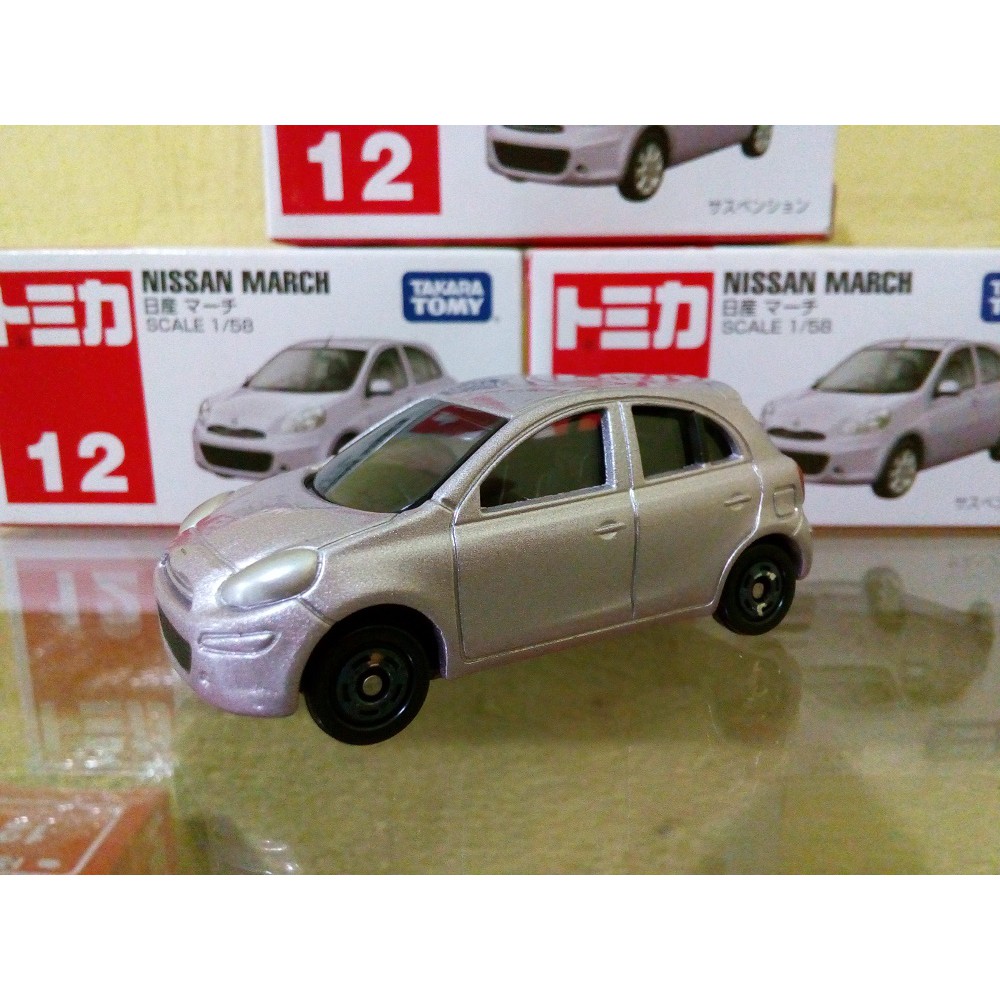 Tomica No 12 Diecast Miniatur Mobil Nissan March Takara Tomy Reguler Harga Murah