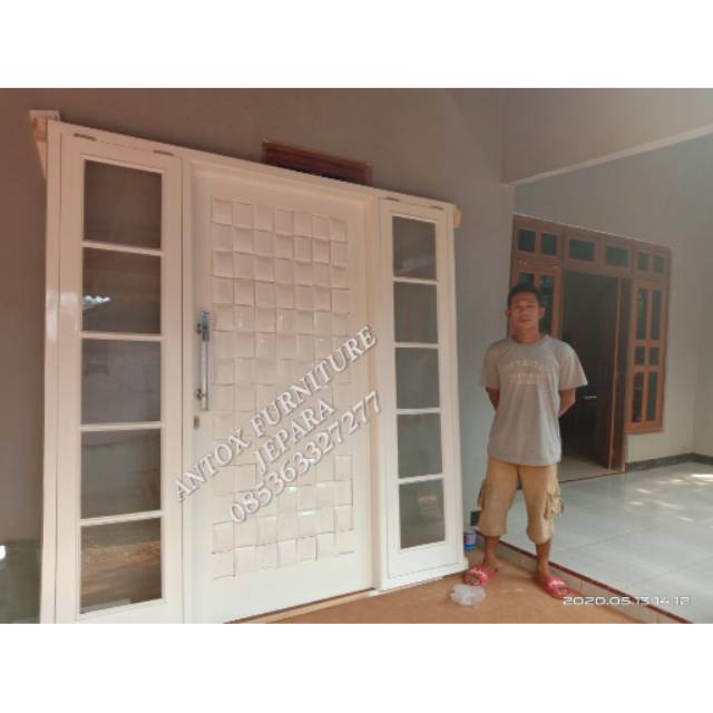 Kusen pintu jati minimalis mebel Jepara/pintu jati furniture Jepara