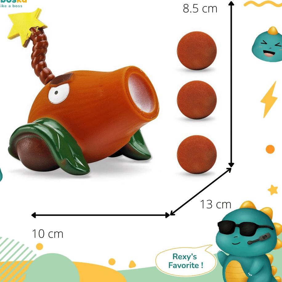 MAINAN ANAK PLANTS VS ZOMBIES 2 SET ACTION FIGURE TEMBAK PLANT VS ZOMBIE PVZ