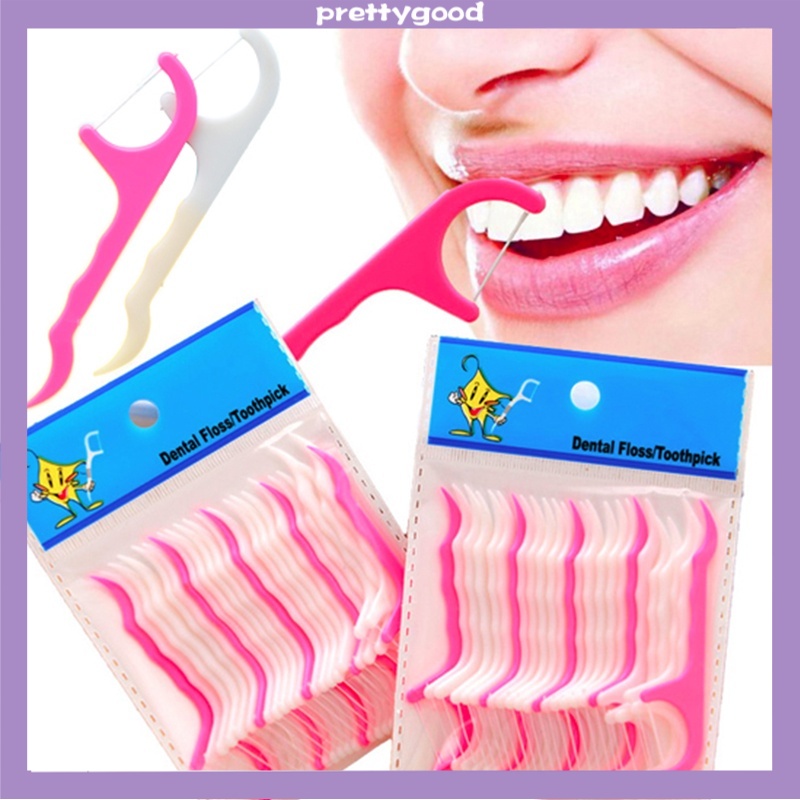 25pcs Dental Floss Benang Pembersih Gigi / Dental Floss Higienis