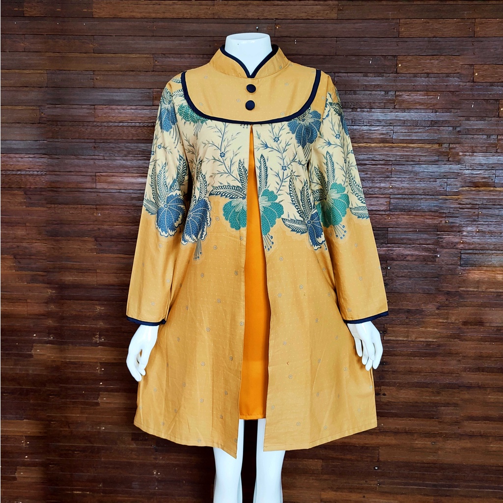 CIBULAN DRESS BATIK PIAS GLENCA STYLE KRAH SHANGHAI