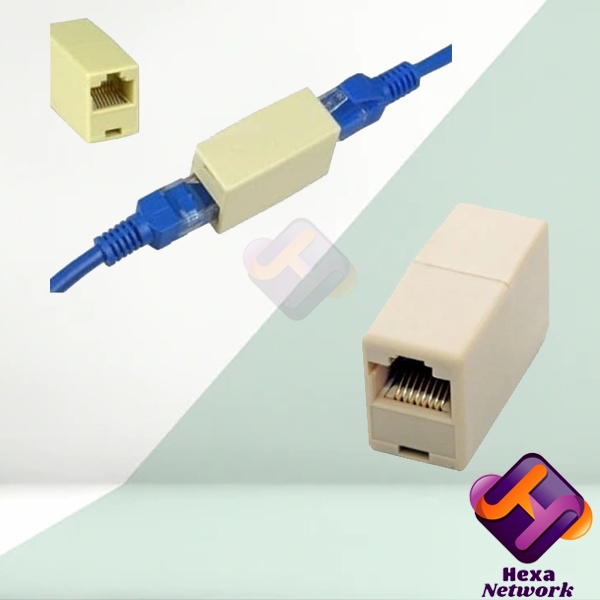 Barel RJ45 Sambungan Kabel LAN RJ45