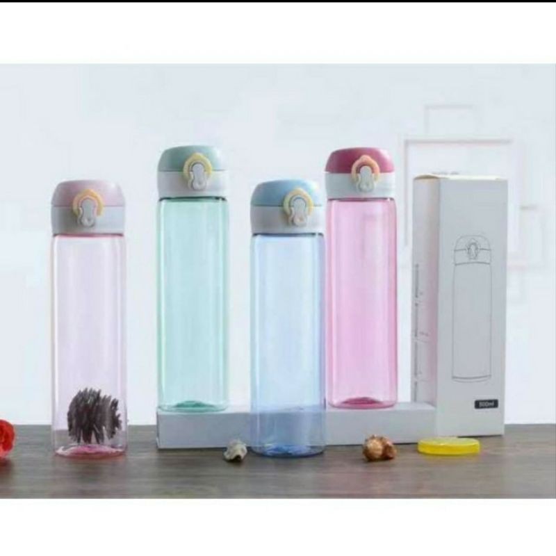 BOTOL PLASTIK NIAGARA POLOS BOTOL MINUM AIR TUMBLER 500ml