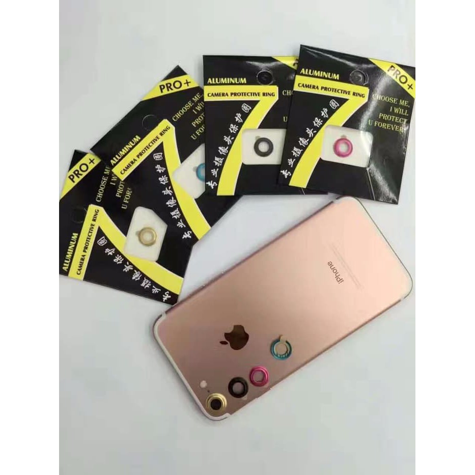 Ring Camera iPhone 7 8 7 Plus 8 plus X XS XS Max Pelindung Kamera Lens Protector