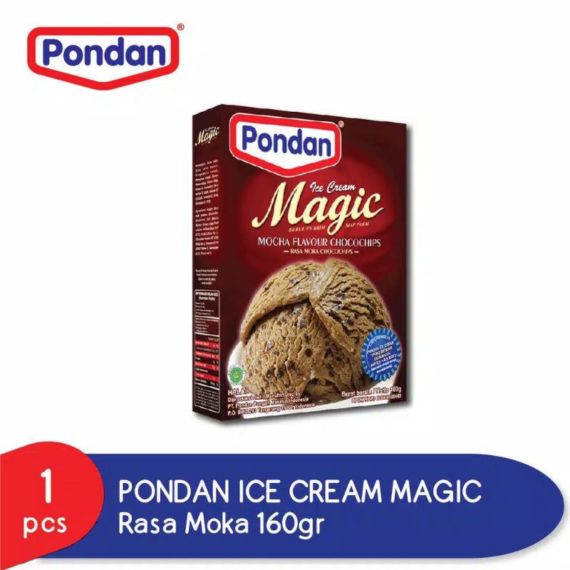 

Pondan Ice Cream Magic Rasa Moka 160gr