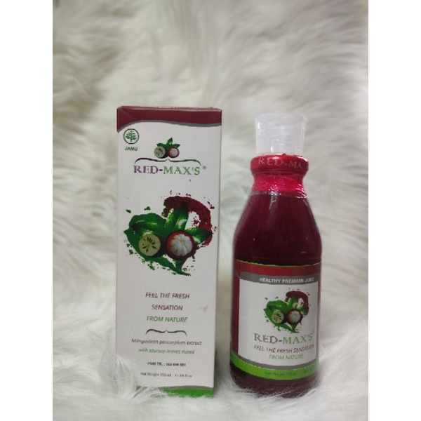 Red Maxs Suplemen Kesehatan Tubuh 350ml Herbal