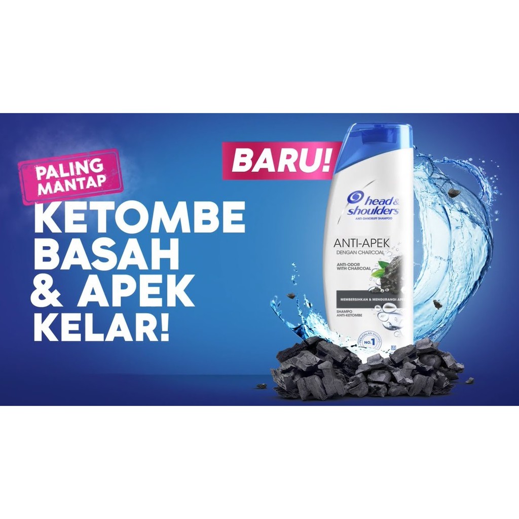 Head &amp; Shoulders Shampoo Anti Apek Charcoal