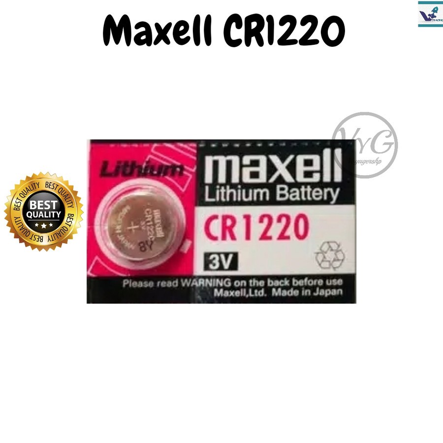 batrai maxell cr 1220 lithilium battery 3v original,baterai maxell cr 1220