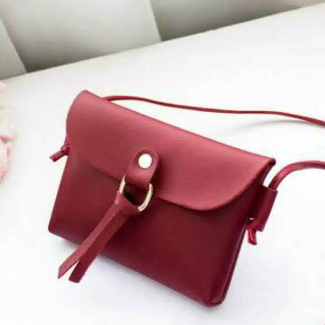 Tas Sling Bag Korea COD Makassar Wanita Cantik Toko Tamz