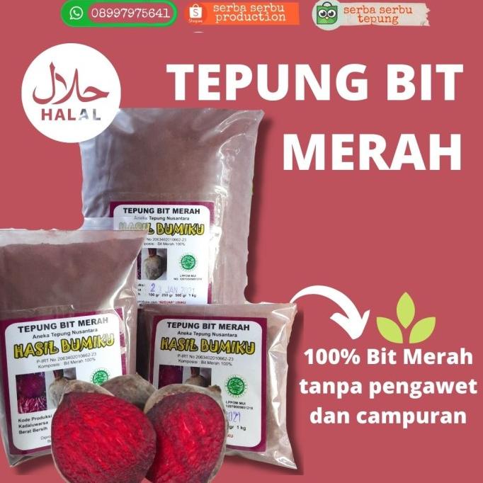 

Tepung Bit Merah(1kg)|Obat penurun tekanan darah | tepung free gluten