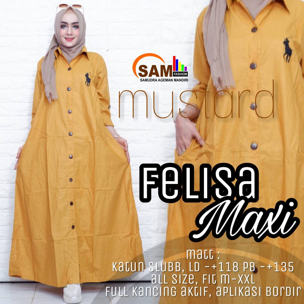 gamis felisa maxy