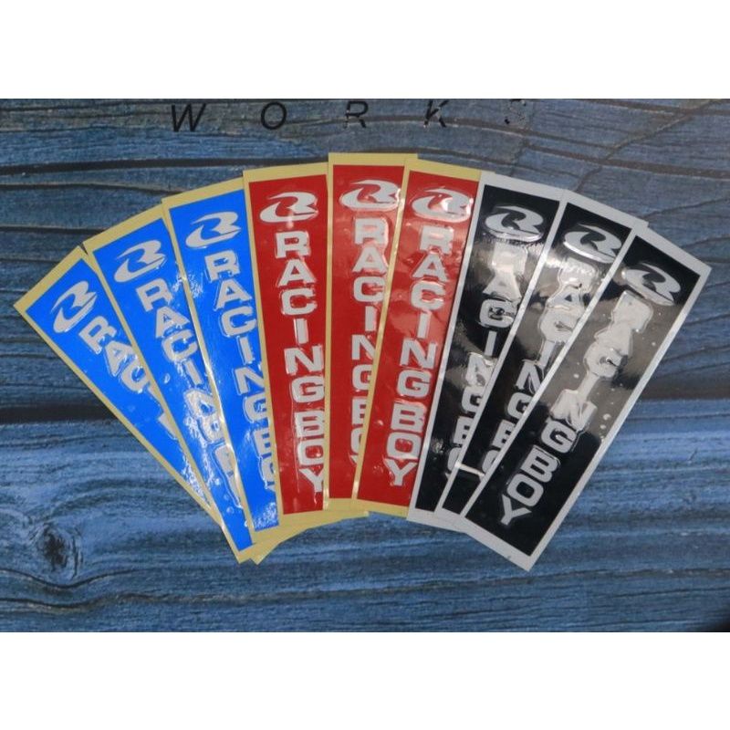 Stiker RCB Shock Depan / Stiker Racing Boy/ Stiker RCB Murah