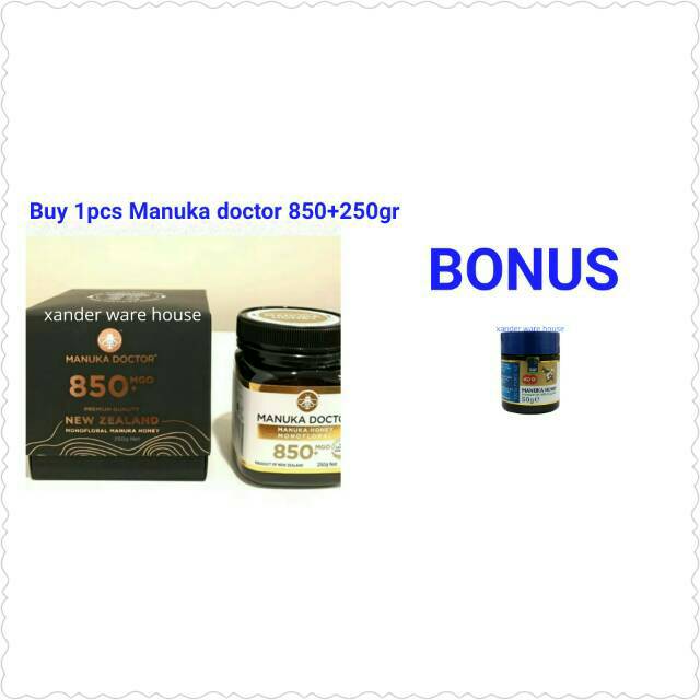 

MADU MANUKA DOCTOR MANUKA HONEY MGO 850+ 250GR