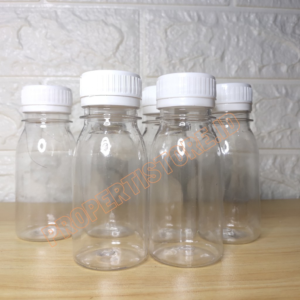 BOTOL TOPLES PLASTIK PET KECIL 60 ML MINIMAL 10 PCS
