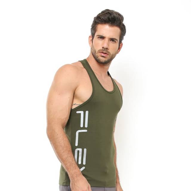 FSS-018AR Singlet sport fitness bodyfit FLEX army