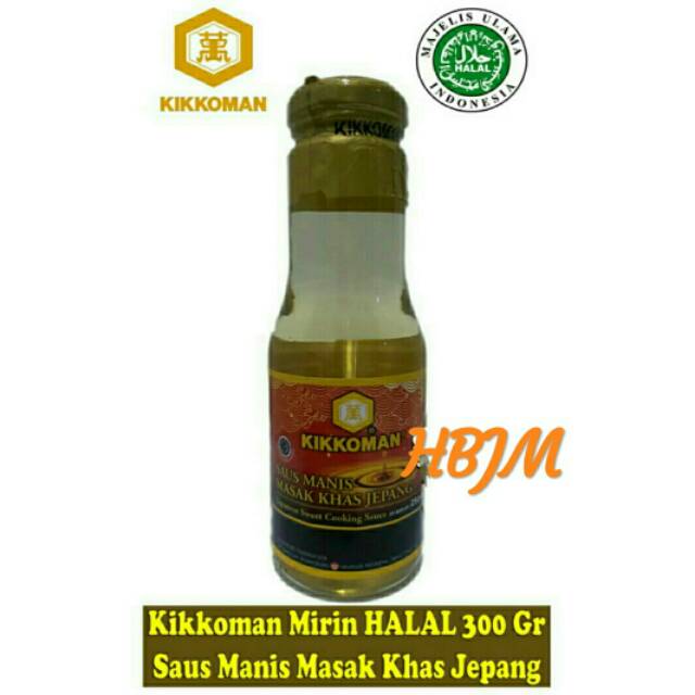 

KIKKOMAN MIRIN HALAL 300 GR / SAUS MANIS MASAK KHAS JEPANG