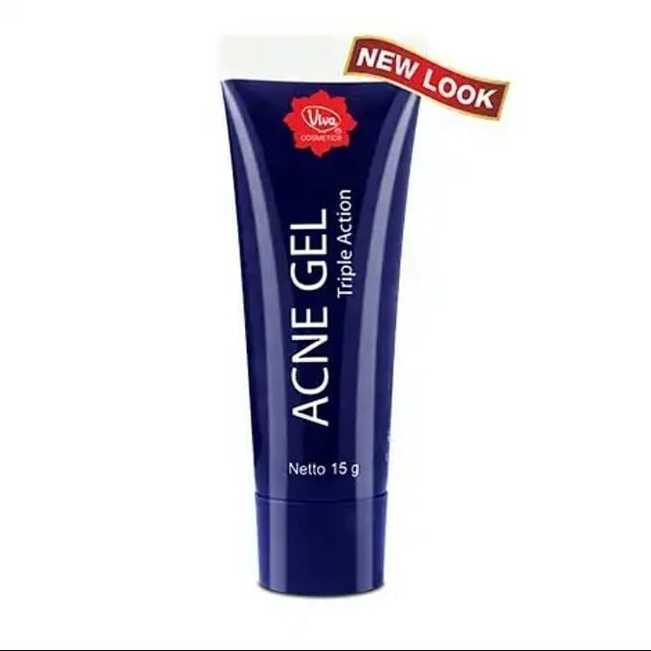 Viva Acne Gel Triple Action 15 GramKulit BerjerawatAcne GelAcne