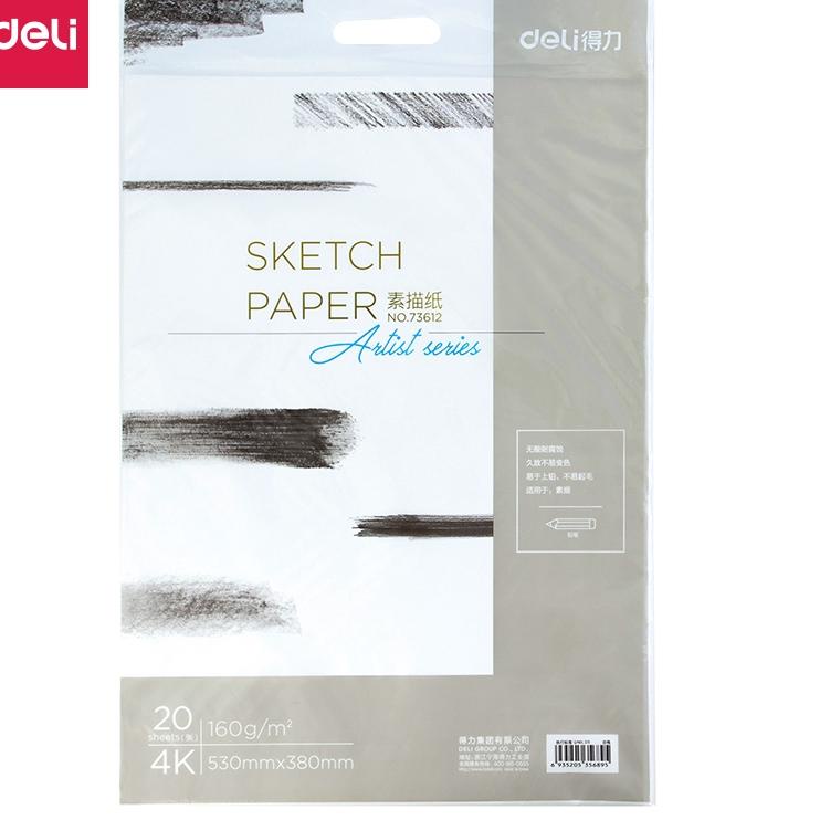 

LVT Deli Kertas Gambar Canvas 4K/8K, 20 Halaman, Tebal Alami 73611 73612 Terbaru