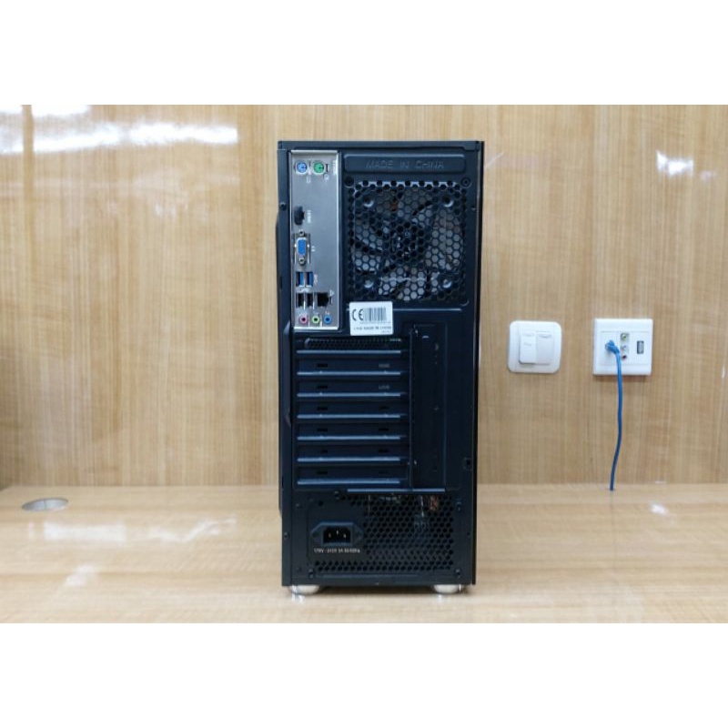 Pc Rakitan Mobo Ecs Lga 1150 H81H3-1 Core i3 Ram 4 GB HDD 500 GB SSD 120 GB New