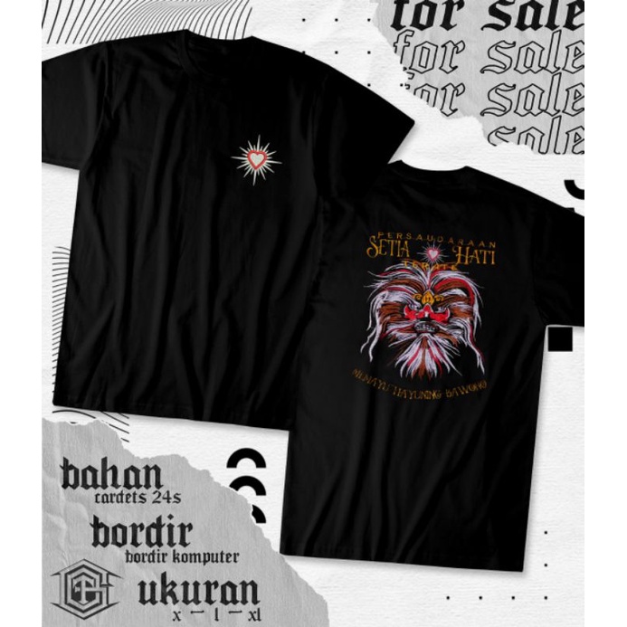 KAOS BORDIR PSHT TERBARU || KAOS BORDIR PSHT KEREN || KAOS BORDIR PSHT DISTRO || KAOS BORDIR NEW DES