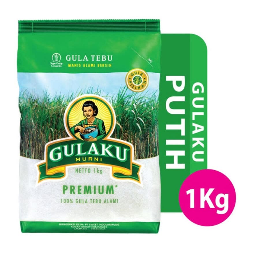 

GULAKU Gula Pasir Premium 1kg