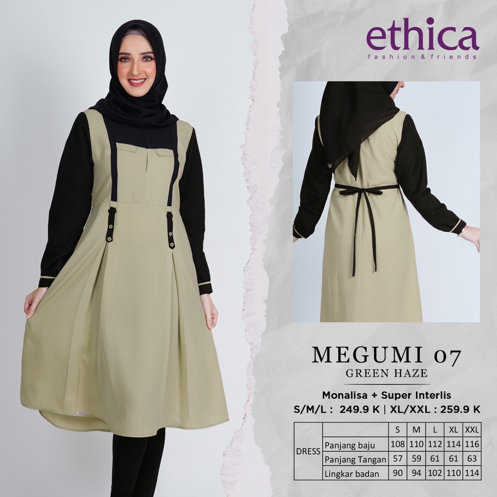 Gamis Atasan / Tunik Megumi By Ethica Megumi 08 &amp; Megumi 07