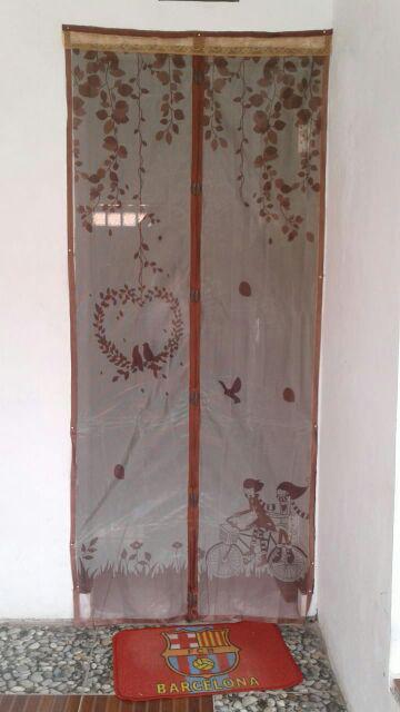 Tirai Magnet Anti Nyamuk Bermotif